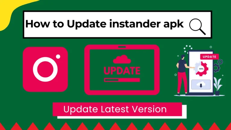 how to update instander apk